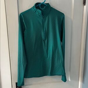 Nike Teal Quarter-Zip Sweatshirt